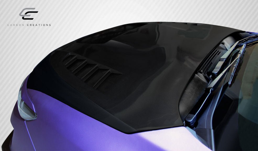 Carbon Creations 2015-2021 Subaru WRX and STI NBR Concept Hood - 1 Piece - Dirty Racing Products