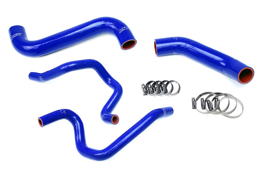 HPS Reinforced Silicone Radiator + Heater Hose Kit for Subaru 2003 Impreza 2.5L Non Turbo (Blue) - Dirty Racing Products