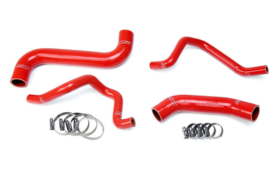 HPS Reinforced Silicone Radiator + Heater Hose Kit for Subaru 2004-2005 Impreza 2.5L Non Turbo Red - Dirty Racing Products