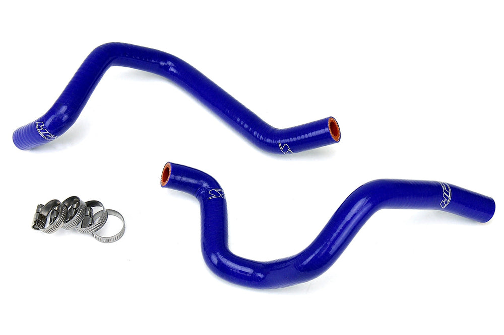 HPS Reinforced Silicone Heater Hose Kit for 2005 Subaru WRX 2.0L Turbo Blue - Dirty Racing Products