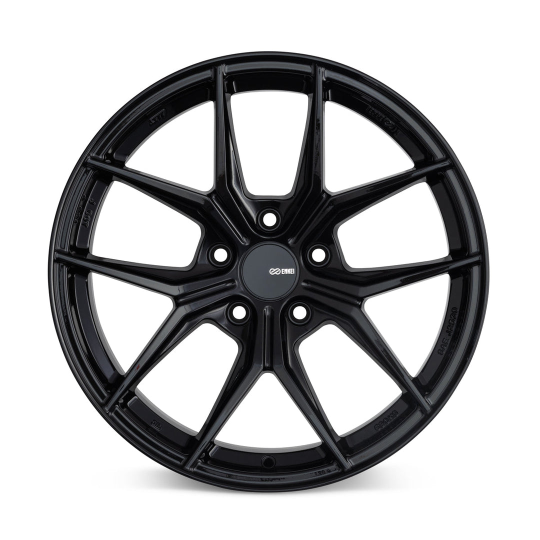 Enkei TSR-X 18x8.5 5x100 45mm - Gloss Black Wheel - Dirty Racing Products