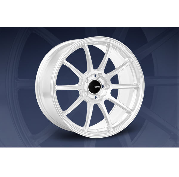 Enkei Triumph 18x9.5 5x114.3 38mm - Vanquish White Wheel - Dirty Racing Products