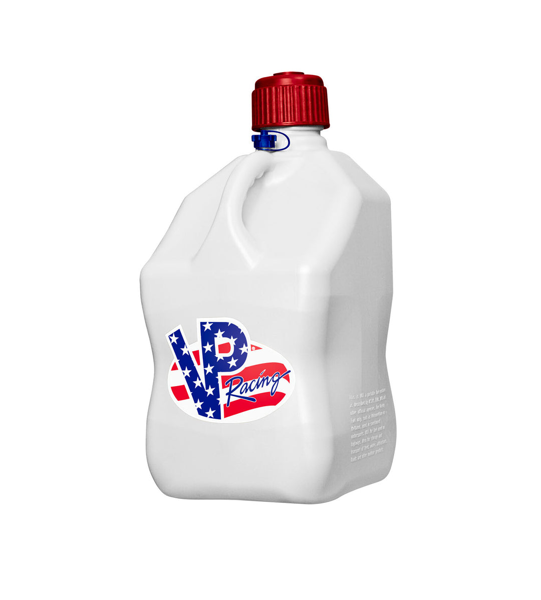 VP Racing 5.5-Gallon Motorsport Container - White Jug, Red Cap - Dirty Racing Products
