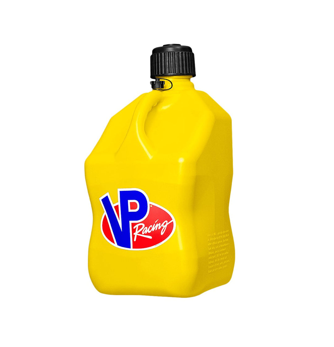 VP Racing 5.5-Gallon Motorsport Container - Yellow Jug, Black Cap - Dirty Racing Products