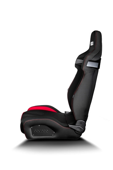 Sparco R333 Reclining Seat Black / Red (2022) - Universal - Dirty Racing Products