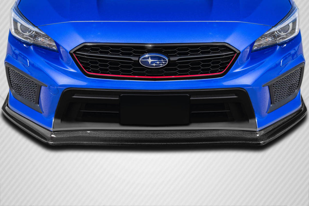 Carbon Creations 2015-2017 Subaru WRX STI C Speed Front Lip Spoiler Air Dam - 1 Piece - Dirty Racing Products