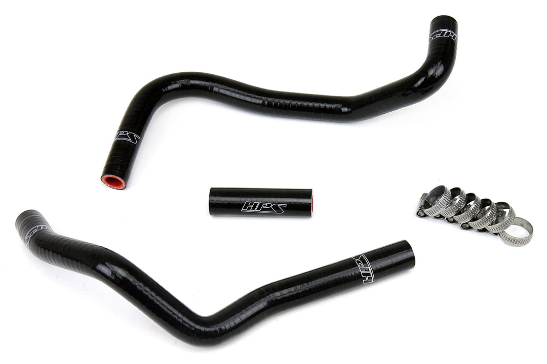 HPS Reinforced Silicone Heater Hose Kit for Subaru 2013-2020 BRZ, 2013-2016 FRS, 2017-2020 Toyota 86 (Black) - Dirty Racing Products