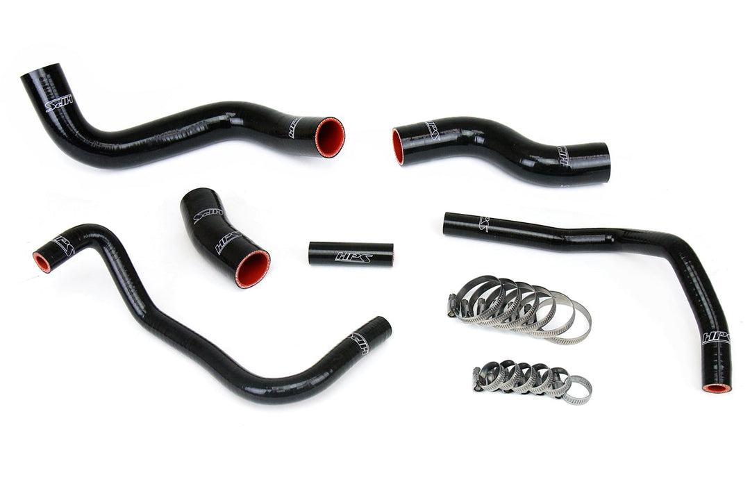 HPS Silicone Radiator + Heater Coolant Hose Kit Black for Subaru 2013-2020 BRZ, Scion 2013-2016 FRS and Toyota 2017-2020 86 - Dirty Racing Products