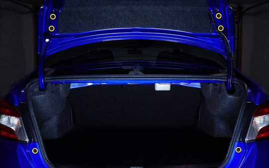 Dress Up Bolts Titanium Hardware Trunk Kit Subaru WRX/STI (2015-2021) - Dirty Racing Products