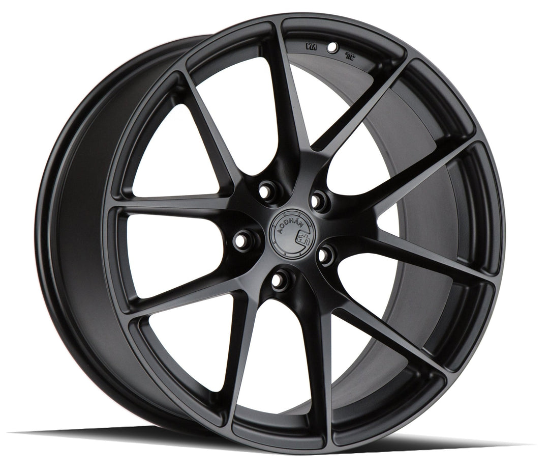 AodHan AFF Series AFF7 20x10.5 5x114.3 +35 Matte Black Wheel - Dirty Racing Products
