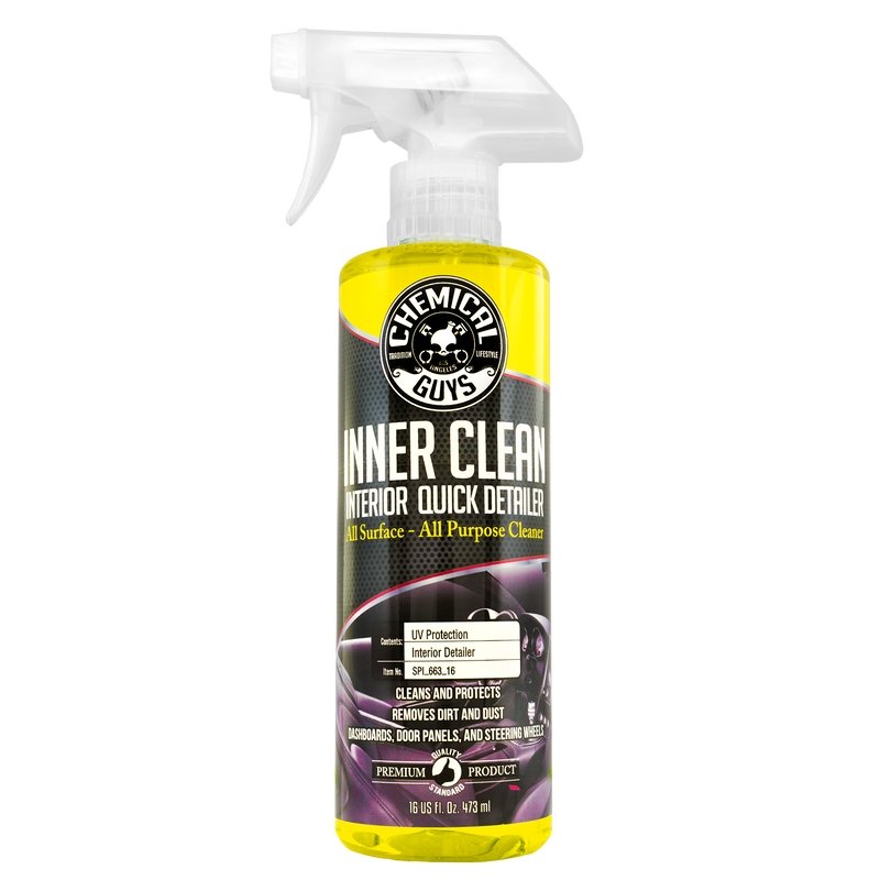 Chemical Guys InnerClean Interior Quick Detailer & Protectant - 16oz (P6) - Dirty Racing Products