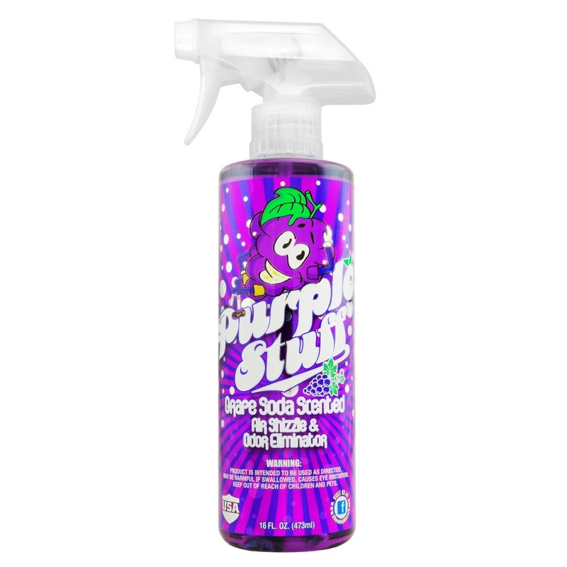 Chemical Guys Purple Stuff Grape Soda Air Freshener & Odor Eliminator - 16oz (P6) - Dirty Racing Products