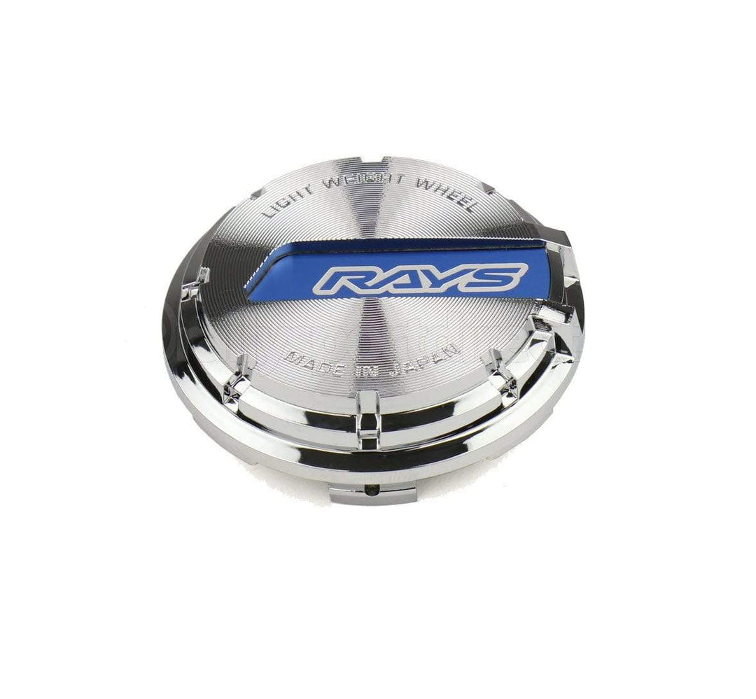 Gram Lights GL Center Cap Blue / Chrome - Universal - Dirty Racing Products