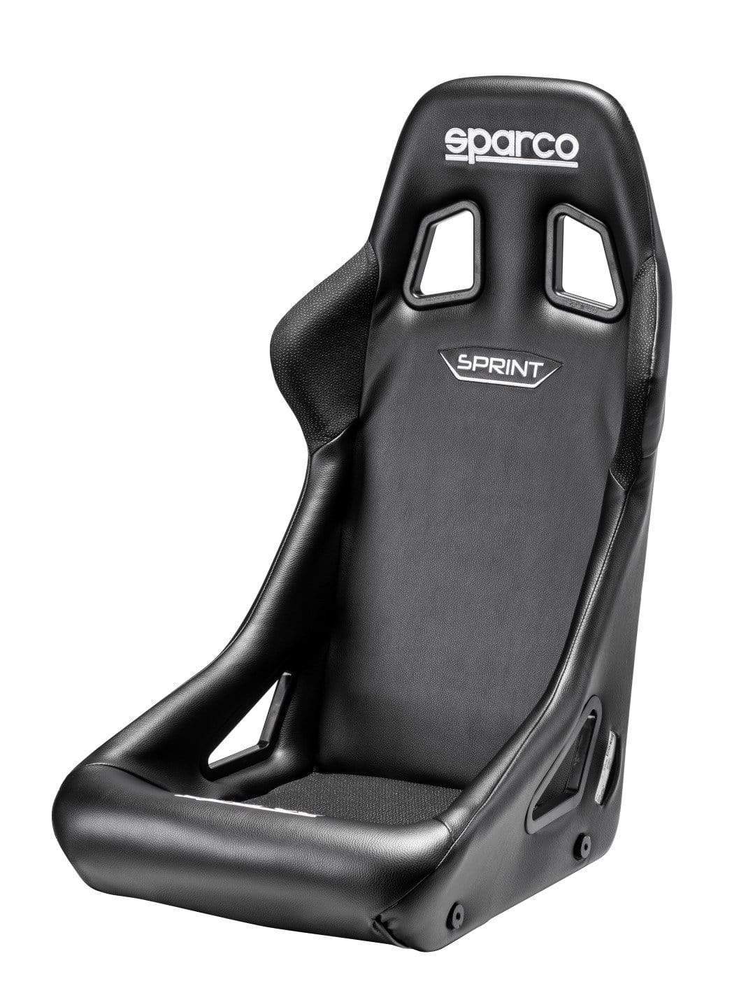 Sparco Seat Sprint Vinyl (Medium) Black - Universal - Dirty Racing Products