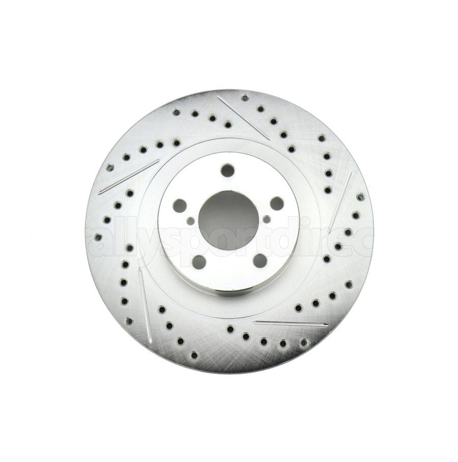 StopTech C-Tek Sport Drilled and Slotted Rotor Single Front Left Subaru WRX 2002-2008 - Dirty Racing Products