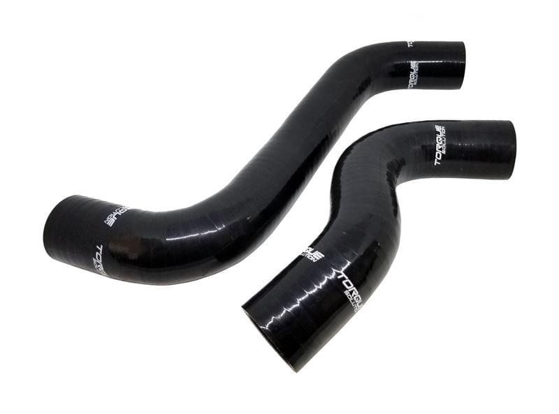 Torque Solution Silicone Radiator Hose Kit (Black): Subaru WRX 2015+ / Forester XT 2014+ - Dirty Racing Products
