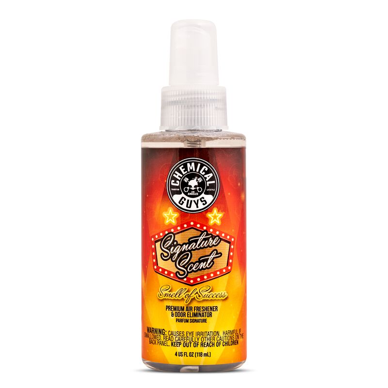 Chemical Guys Signature Scent - Smell of Success Air Freshener & Odor Eliminator - 4oz