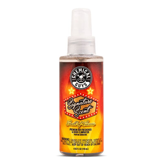 Chemical Guys Signature Scent - Smell of Success Air Freshener & Odor Eliminator - 4oz