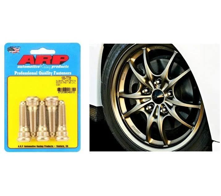 ARP 1.95 inch M12x1.25 Wheel Stud Kit Subaru WRX 2002-2023 / STI 2004-2021 / BRZ 2013-2023