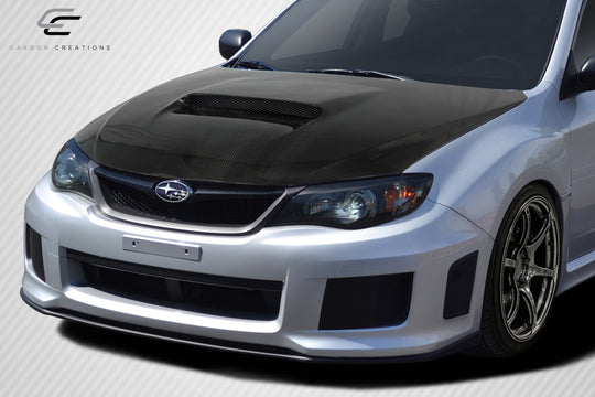 Carbon Creations 2008-2011 Subaru Impreza / 2008-2014 WRX STI Dritech STI Look Hood - 1 Piece - Dirty Racing Products