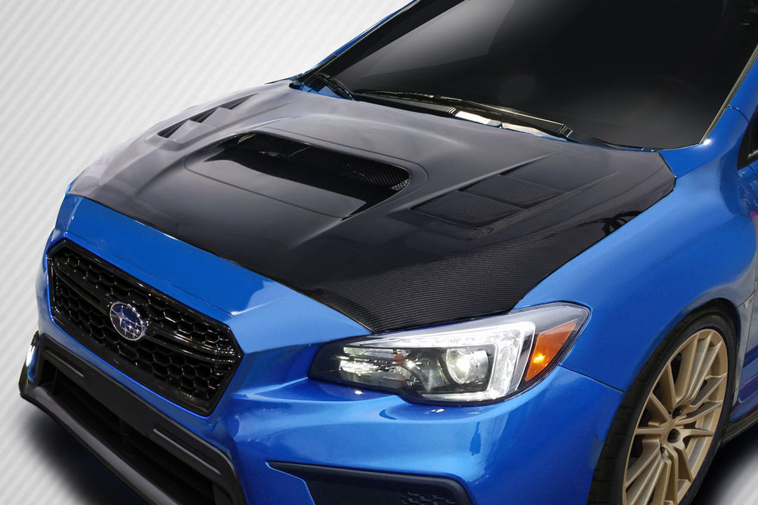 Carbon Creations 2015-2021 Subaru WRX C-1 Hood - 1 Piece - Dirty Racing Products