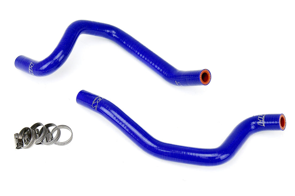 HPS Reinforced Silicone Heater Hose Kit for 2002-2003 Subaru WRX 2.0L Turbo Blue - Dirty Racing Products
