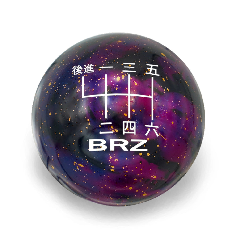 Billetworkz 6 Speed BRZ/GR86 2022+ Shift Knob Japanese w/BRZ Engraving - Cosmic Space Colors