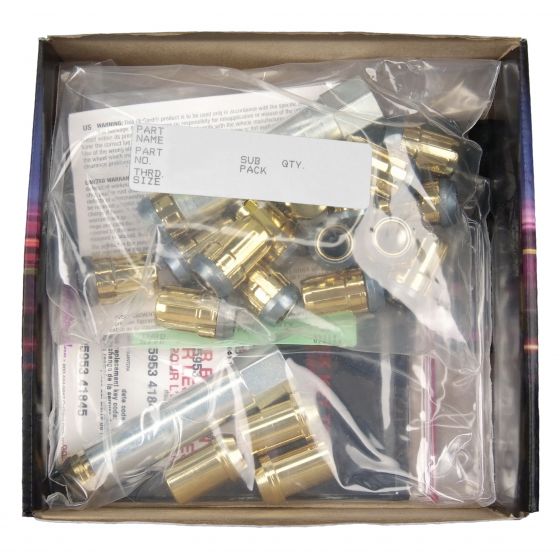 McGard Locking Lug Nut Kit Gold 12x1.25