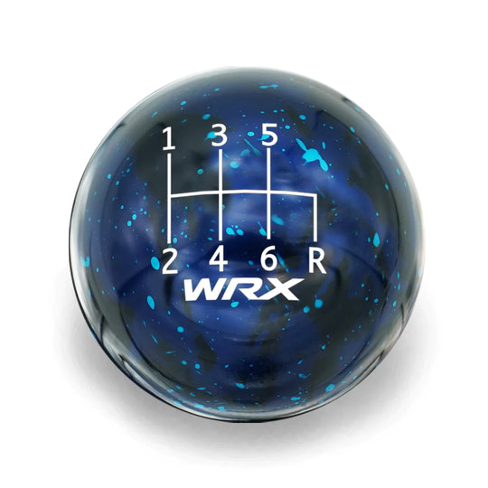 Billetworkz 6 Speed WRX Shift Knob Standard w/WRX Engraving - Cosmic Space Colors