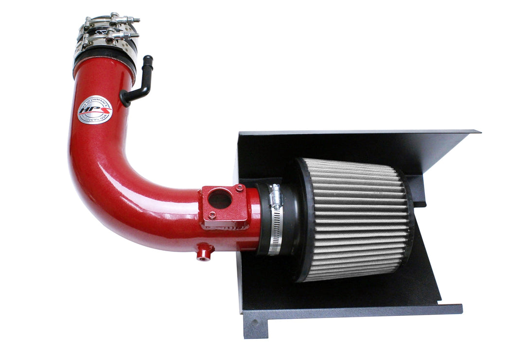 HPS Shortram Air Intake Kit Includes Heat Shield for 2012-2016 Scion FRS, 2012-2020 Toyota 86 and 2012-2020 Subaru BRZ Red - Dirty Racing Products