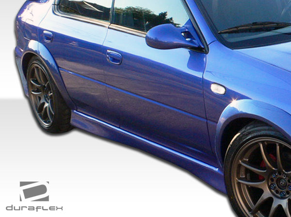 Duraflex 1993-2001 Subaru Impreza S-Sport Side Skirts Rocker Panels - 2 Piece - Dirty Racing Products