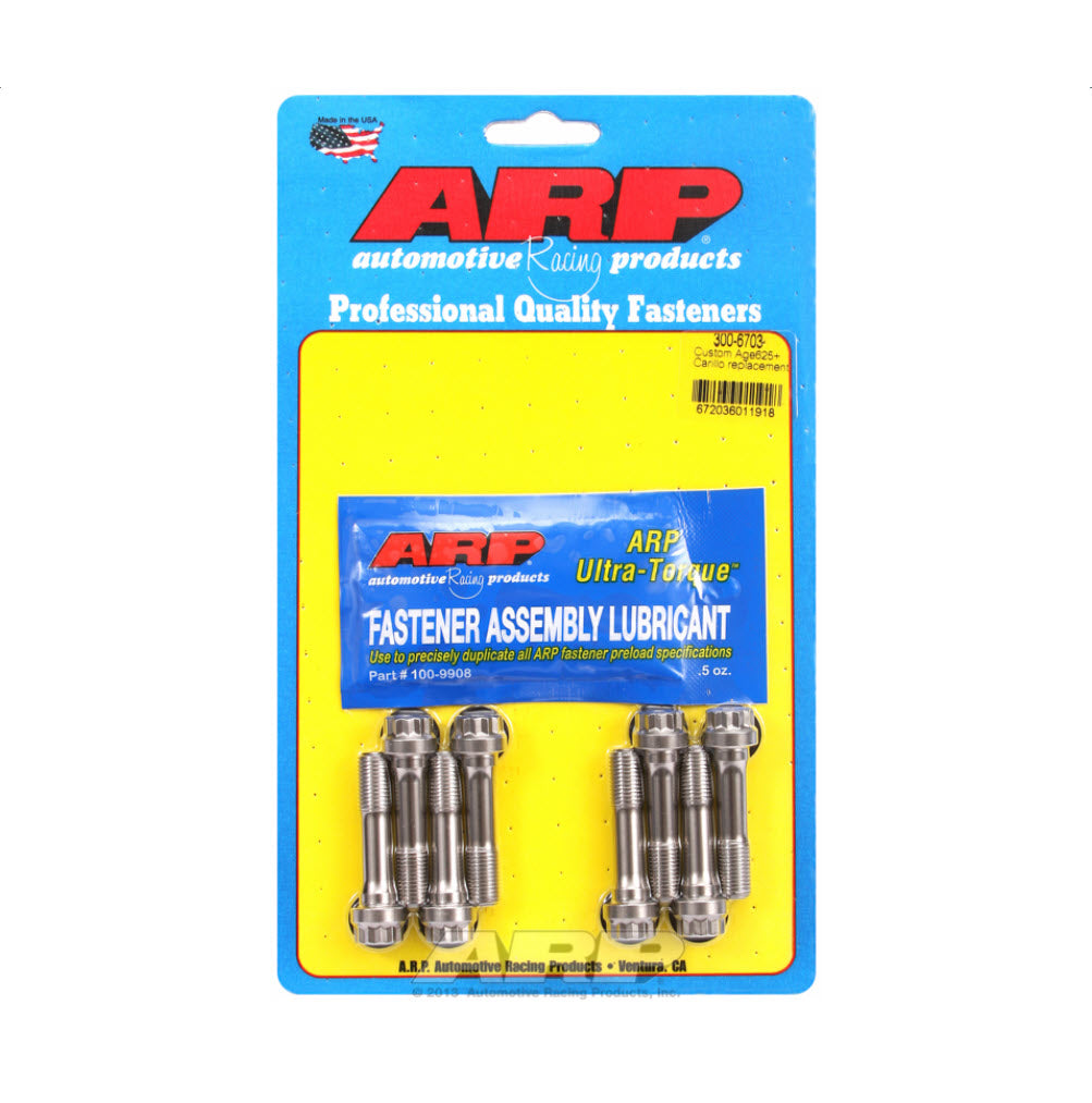 ARP Replacement Connecting Rod Bolt Kit 625+ 3/8" 8 Piece Set