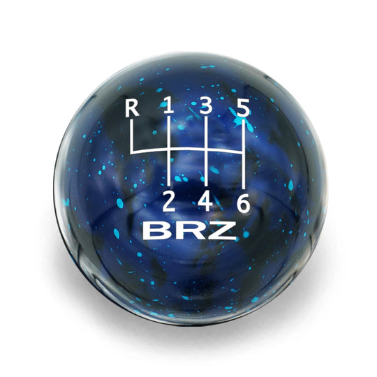 Billetworkz 6 Speed BRZ/GR86 2022+ Shift Knob Standard w/BRZ Engraving - Cosmic Space Colors
