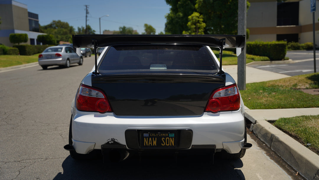 APR Performance Subaru Impreza WRX/ STI Carbon Fiber License Plate Frame 2004-2007