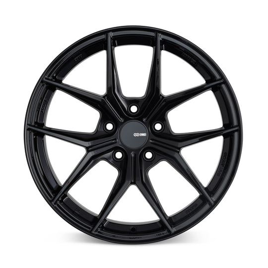Enkei TSR-X 18x8.5 5x114.3 38mm - Gloss Black Wheel - Dirty Racing Products