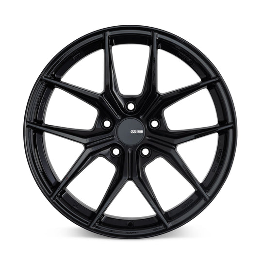 Enkei TSR-X 20x9.5 5x114.3 40mm - Gloss Black Wheel - Dirty Racing Products