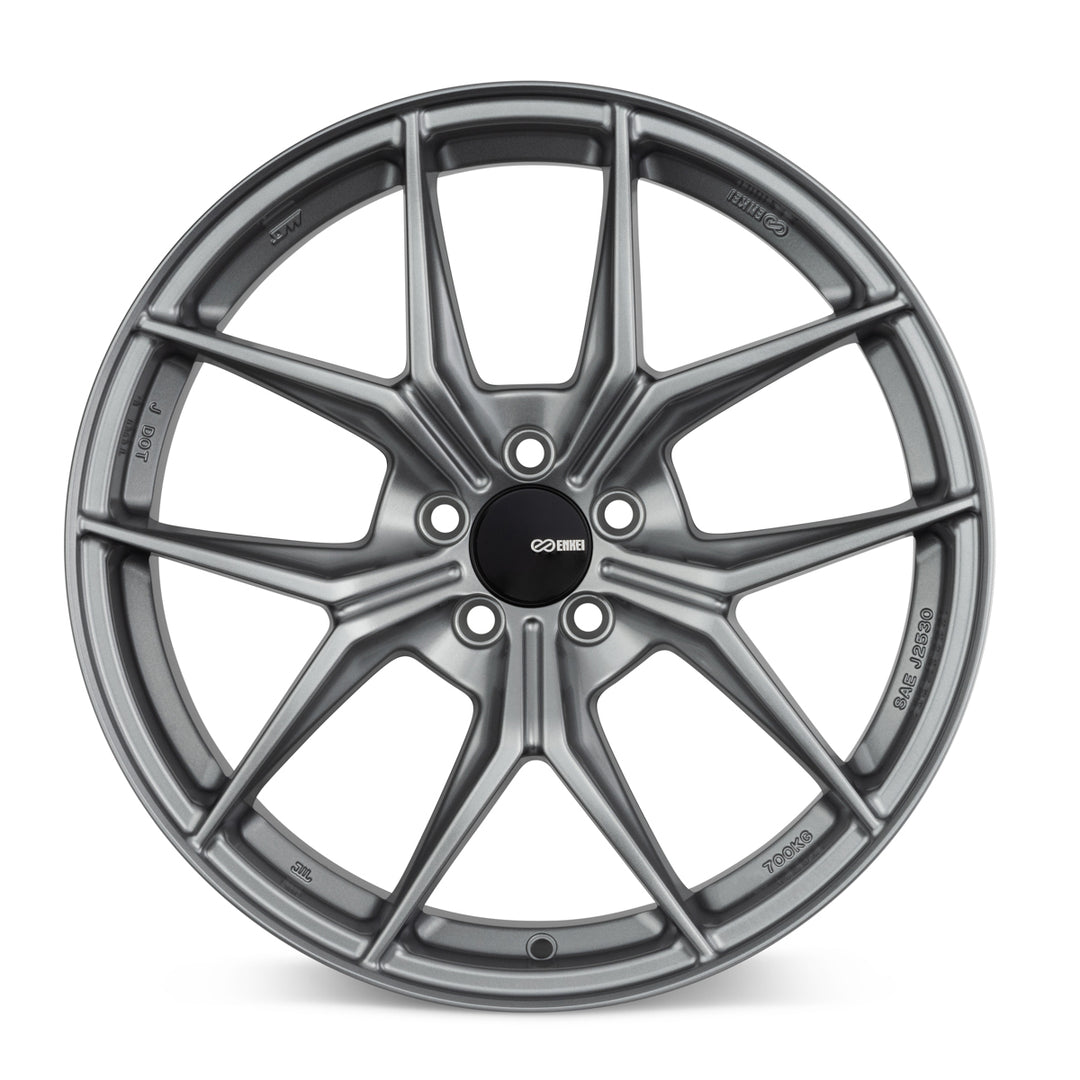 Enkei TSR-X 18x8.5 5x100 45mm - Storm Gray Wheel - Dirty Racing Products