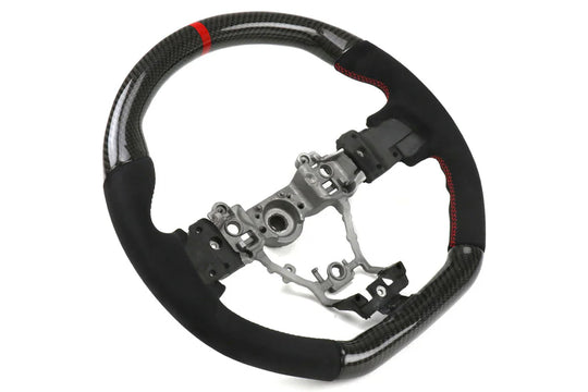 FactionFab Steering Wheel Carbon and Suede Subaru WRX / STI 2015-2021