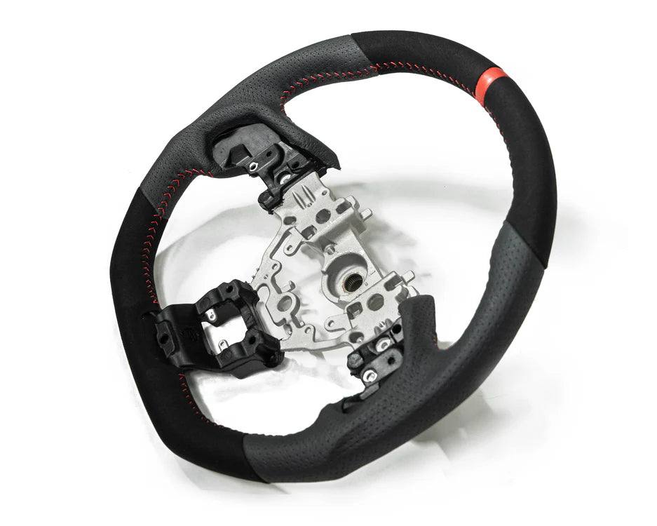 FactionFab Steering Wheel Leather and Suede Subaru WRX 2022-2024