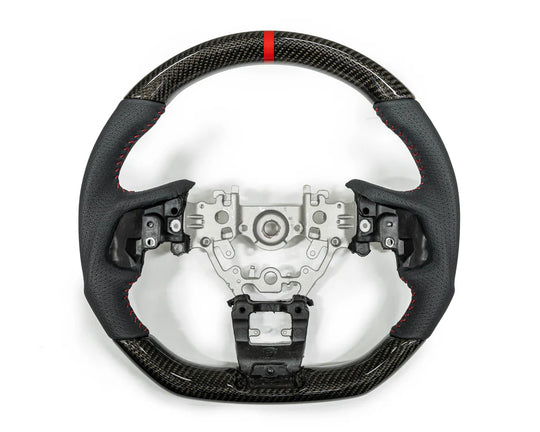 FactionFab Steering Wheel Carbon and Leather Subaru WRX 2022-2024