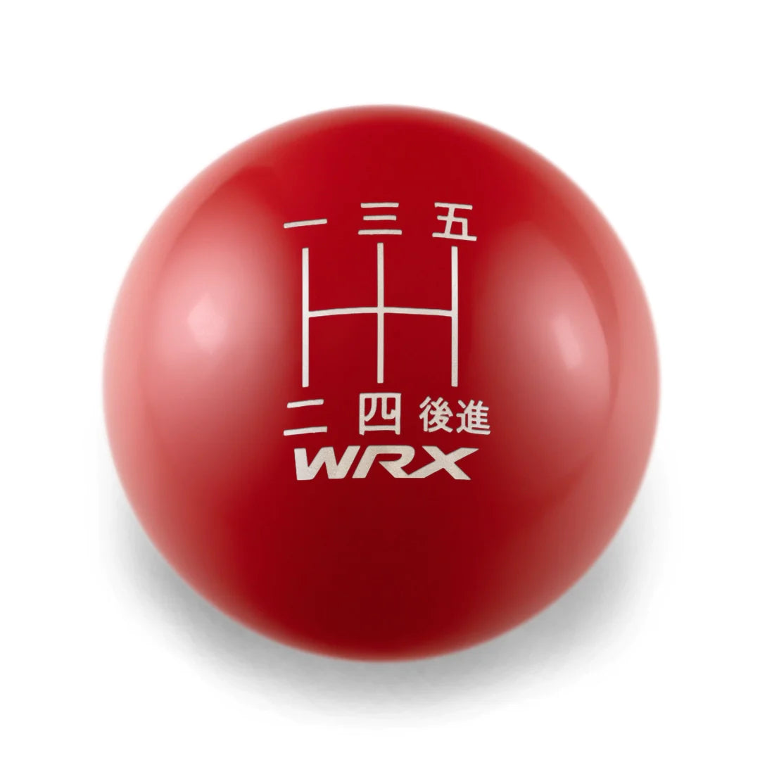 Billetworkz 5 Speed WRX Shift Knob Japanese w/WRX Engraving - Weighted