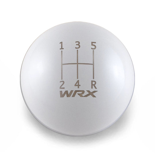 Billetworkz 5 Speed WRX Shift Knob Standard w/WRX Engraving - Weighted