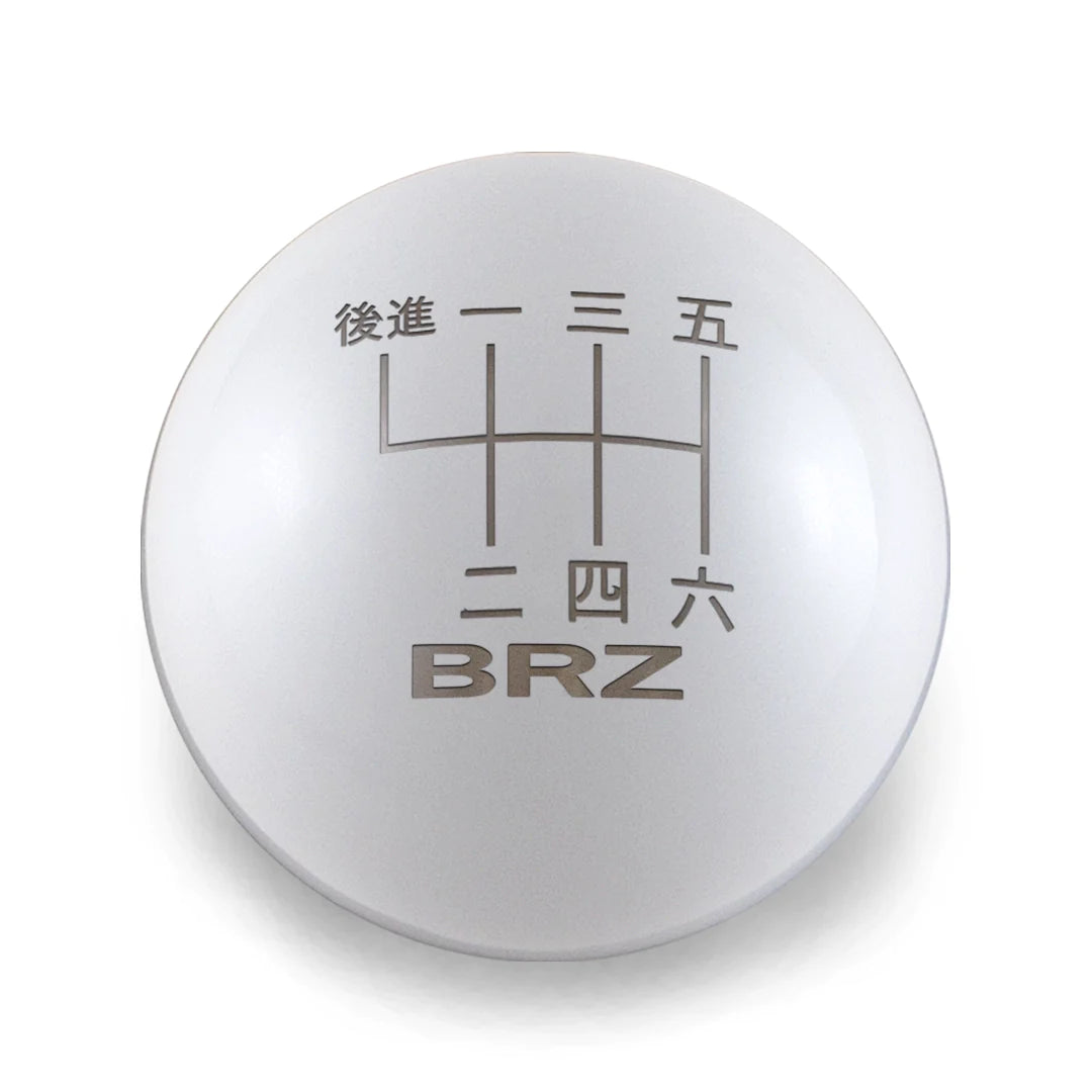 Billetworkz 6 Speed BRZ/GR86 2022+ Shift Knob Japanese w/BRZ Engraving - Weighted