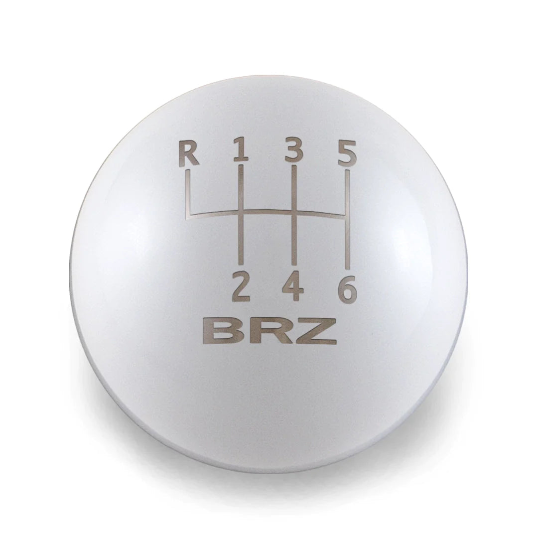 Billetworkz 6 Speed BRZ/FR-S/86 2013-2021 Shift Knob Standard w/BRZ Engraving - Weighted