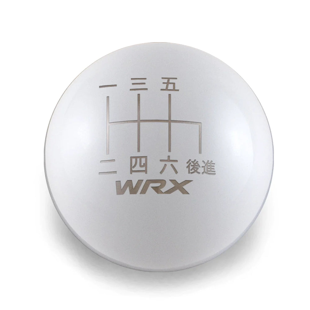 Billetworkz Shift Knob Subaru 6 Speed Japanese WRX Engraving (Weighted)