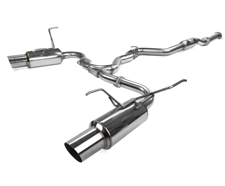Invidia N1 Dual Stainless Steel Catback Exhaust w/ Polished Tips 2022-2024 WRX