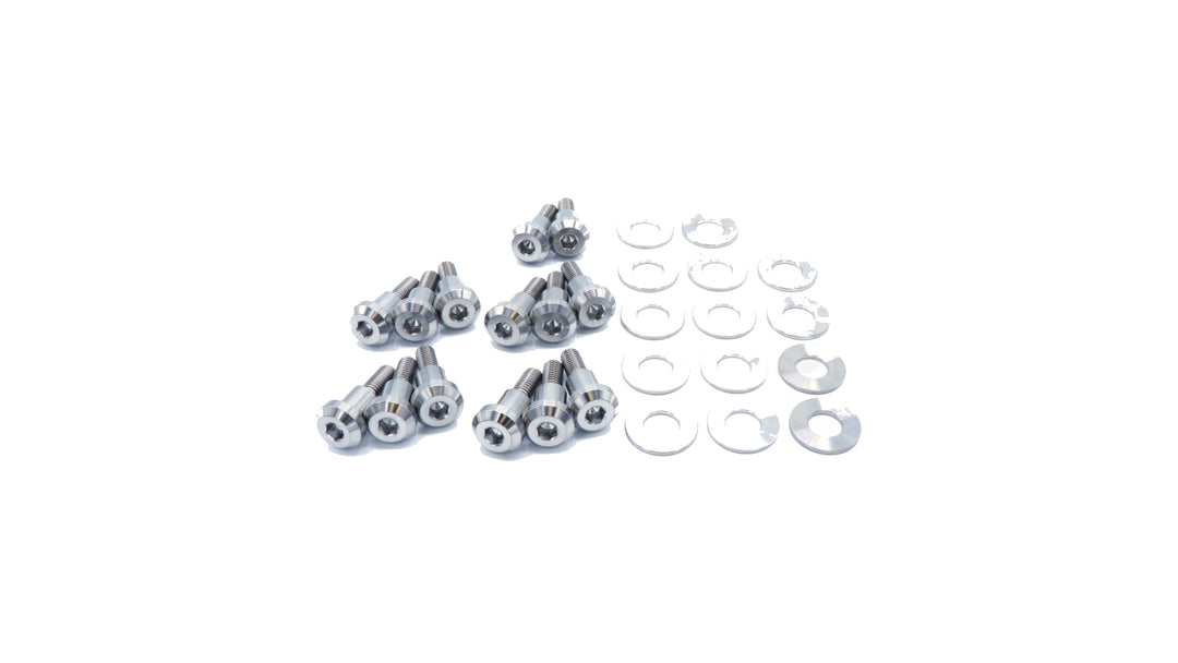 Dress Up Bolts Titanium Hardware Valve Cover Kit 4B11T Engine - Dirty Racing Products