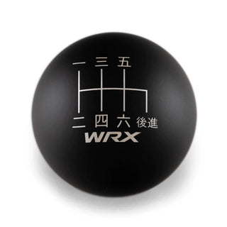 Billetworkz 6 Speed WRX Shift Knob Japanese w/WRX Engraving - Weighted