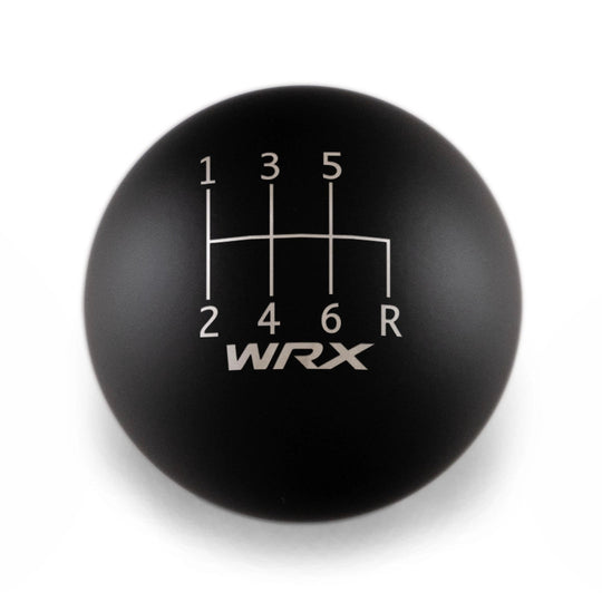 Billetworkz 6 Speed WRX Shift Knob Standard Engraving - Weighted