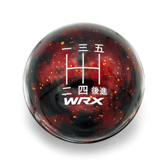 Billetworkz 5 Speed WRX Shift Knob Japanese w/WRX Engraving - Cosmic Space Colors